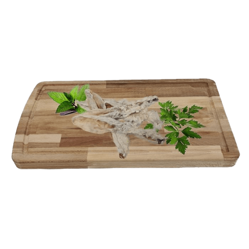 NATURAL PLUS natureSnack Konijnenoren met vacht 250 g