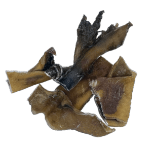 Runderkophuid stukjes (± 10 cm) – Stevige kauwsnack hond